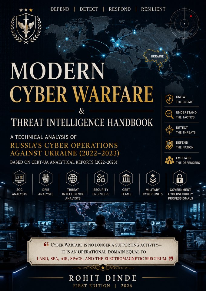 Modern Cyber Warfare & Threat Intelligence Handbook cover